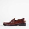 Shoes L'idea by Lori | Leather Penny Loafer Cognac Leather