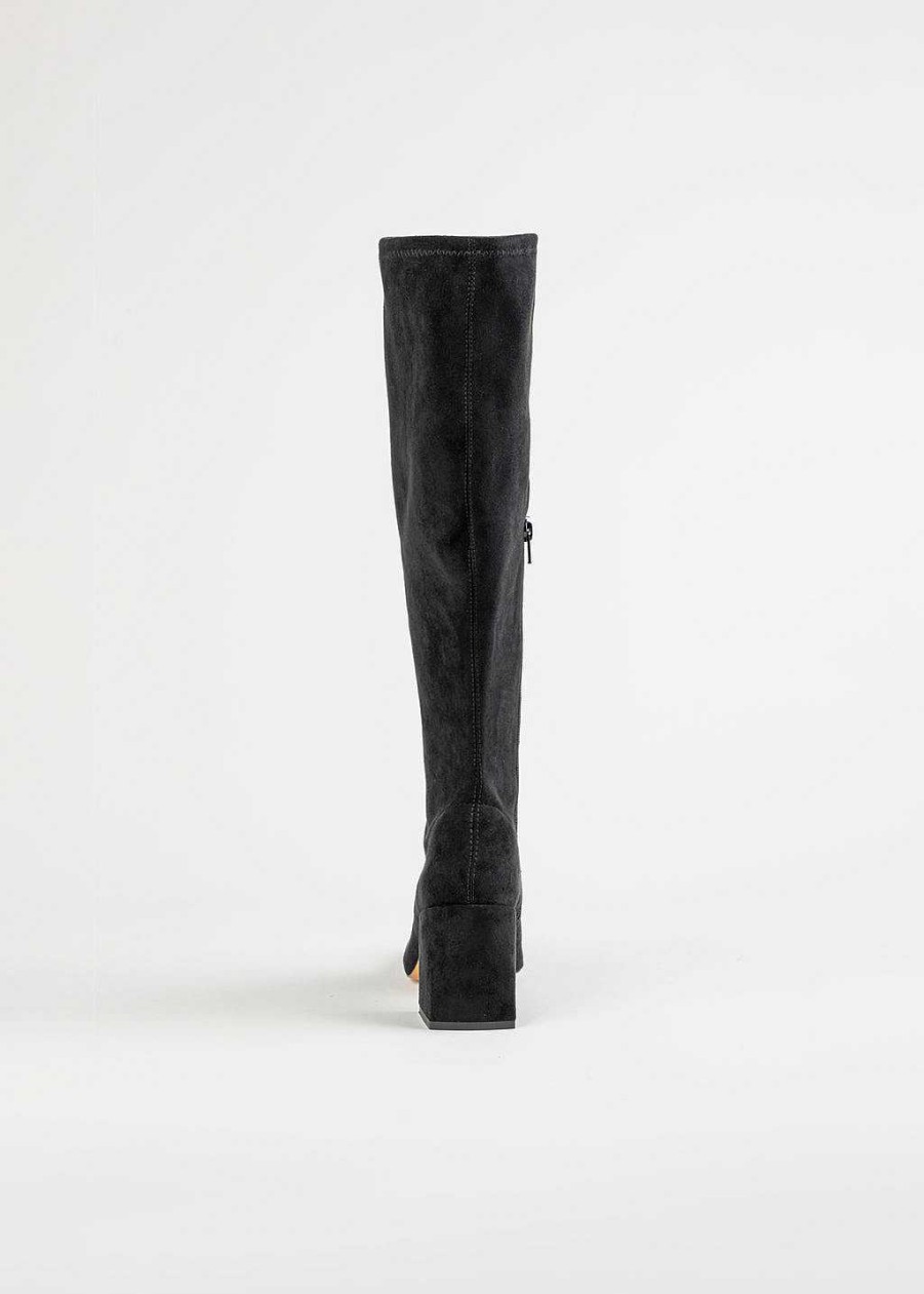 Shoes Silent D | Carolyn Tall Boot Black