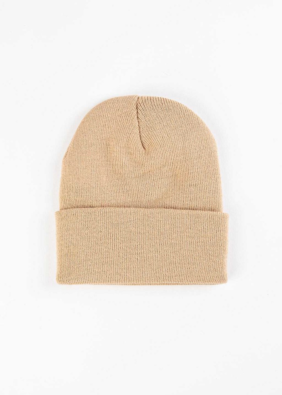 Accessories Intentionally Blank | Chicago Beanie Beige