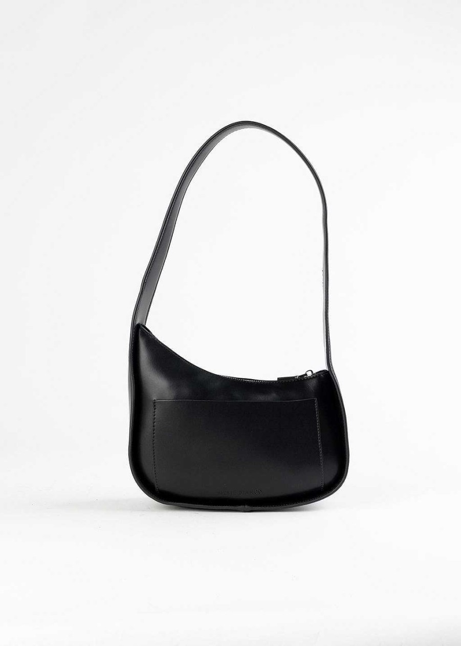 Handbags Melie Bianco | Willow Shoulder Bag Black