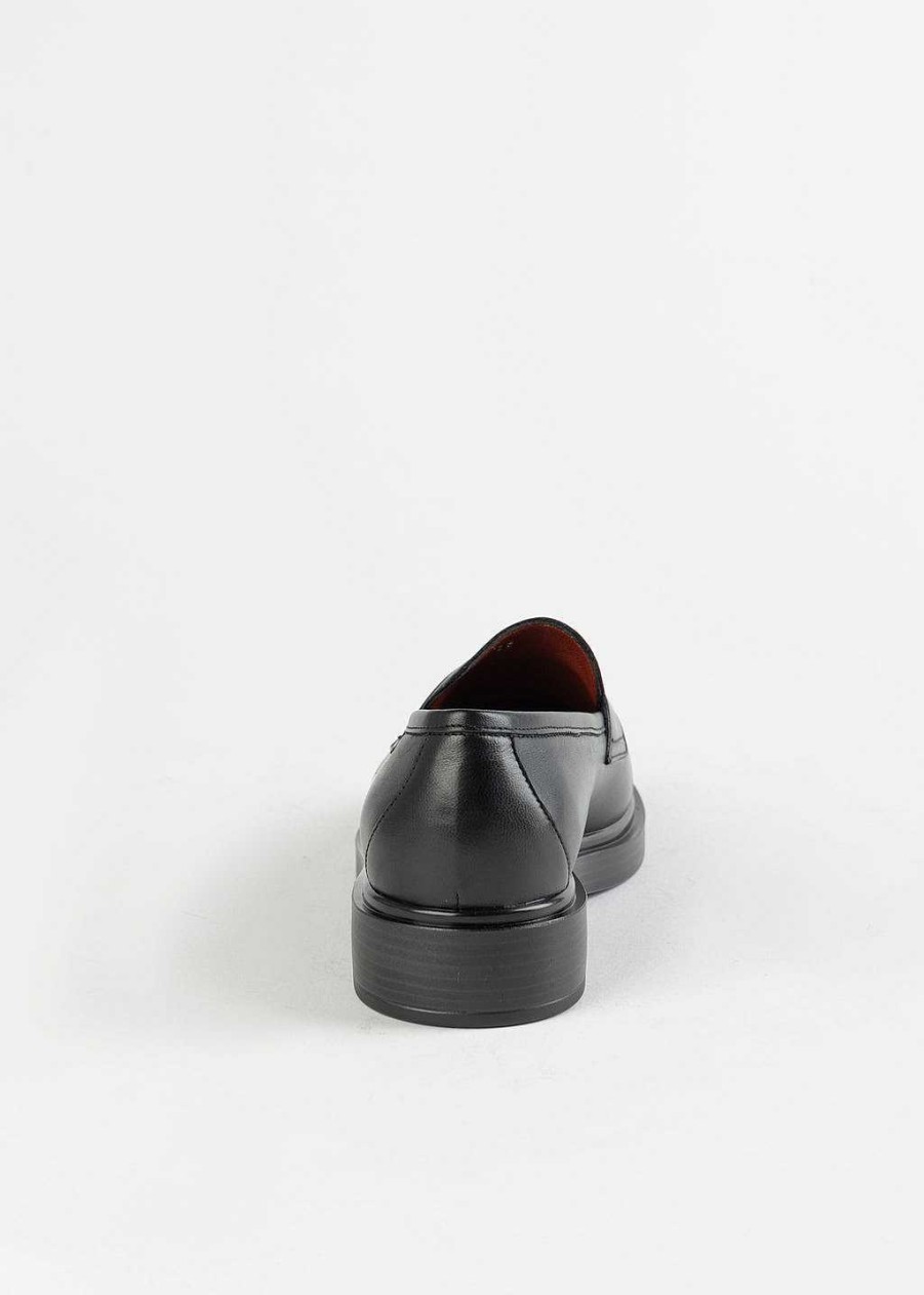 Shoes L'idea by Lori | Leather Penny Loafer Black Leather