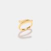 Accessories Sahira Jewelry Design | Anna Twist Ring Gold