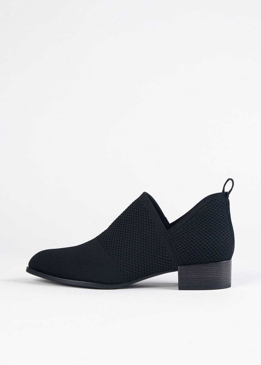 Shoes Vaneli | Tekla Pointed Toe Knit Loafer Black