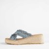 Shoes L'idea by Lori | Boreal Espadrille Wedge Blue