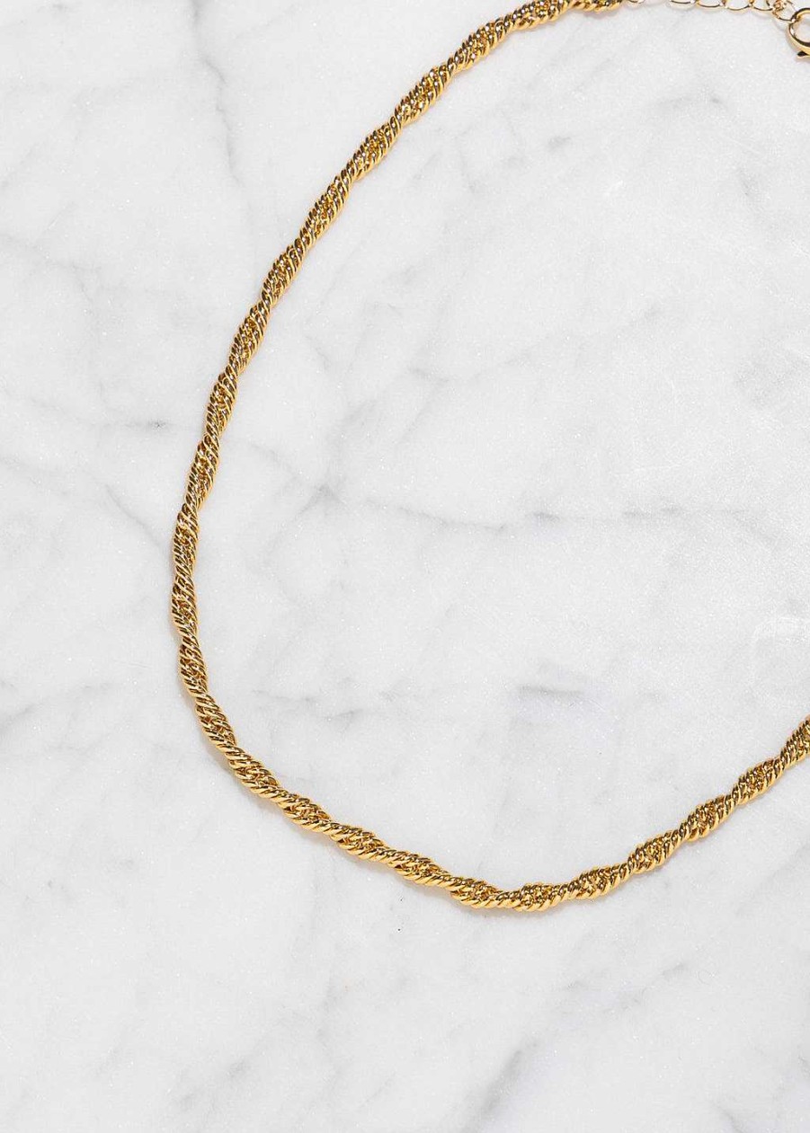 Accessories Armitage Avenue | Rope Chain Necklace Gold