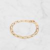 Accessories Armitage Avenue | Flat Chain Bracelet Gold