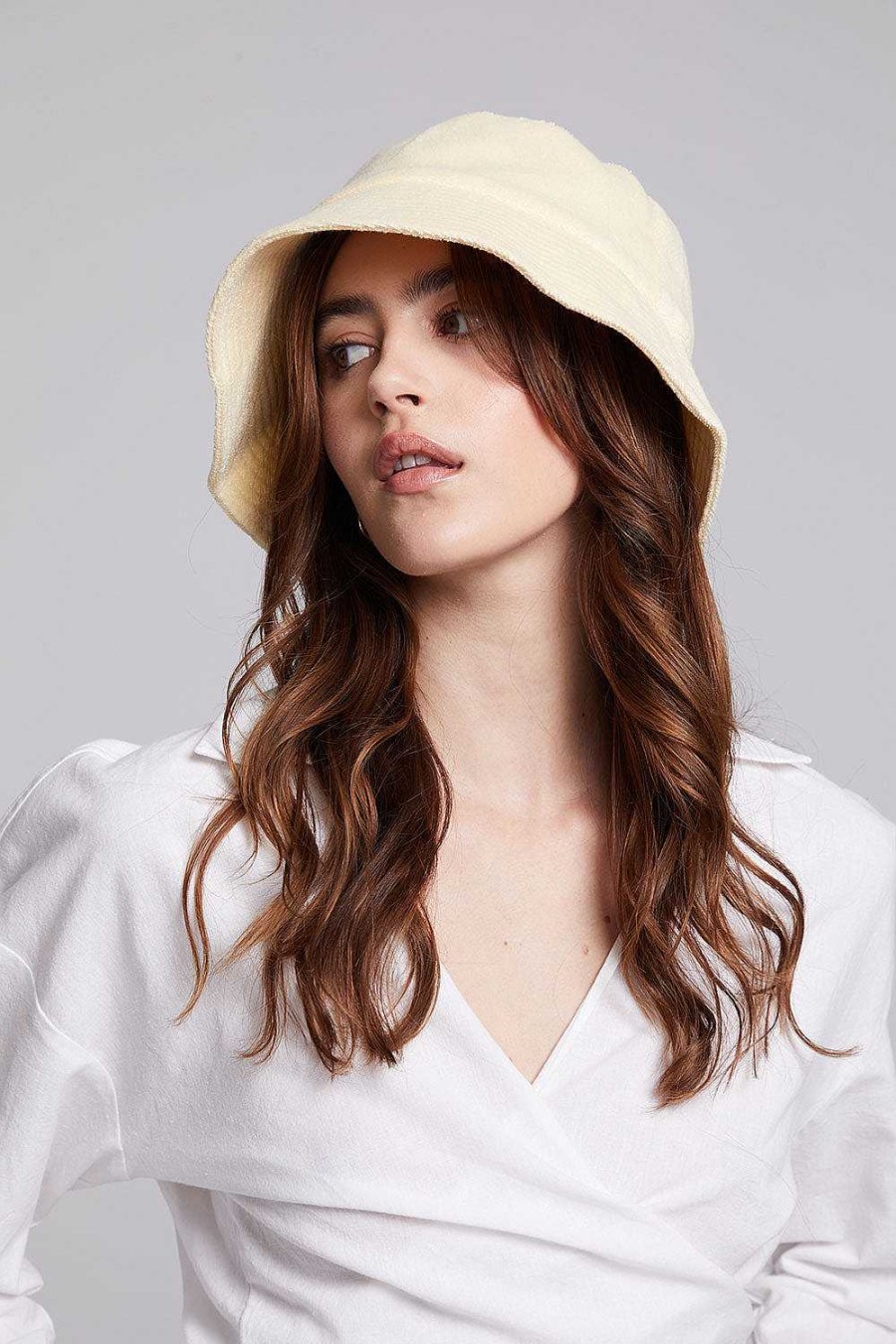 Accessories Chaser | Terry Bucket Hat Butter