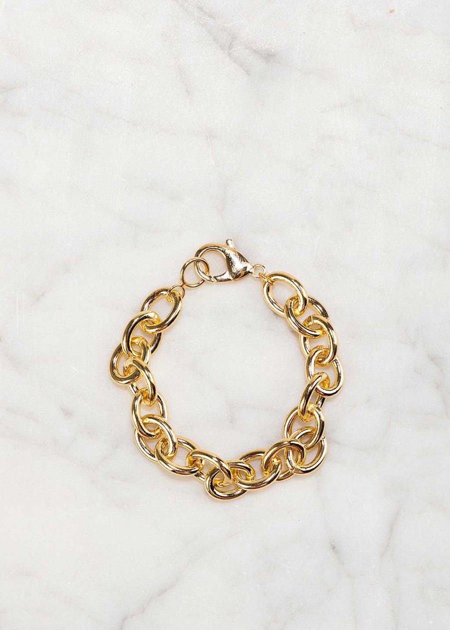 Accessories Armitage Avenue | Chain Bracelet Gold