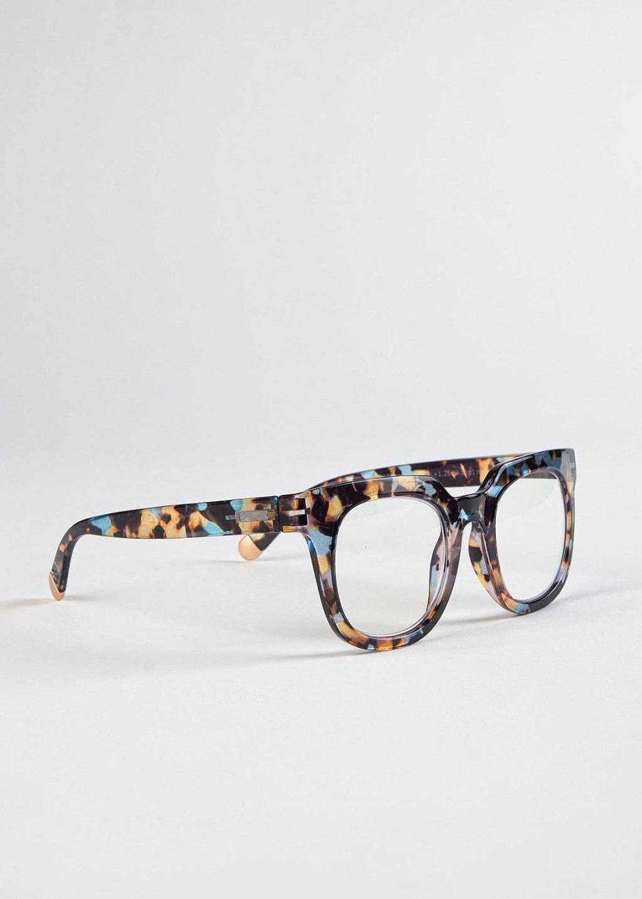 Accessories Peepers | Harlow Blue Light Readers Blue Quartz