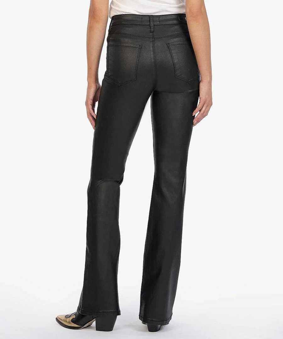 Apparel Kut From The Kloth | Ana Coated Flare Jean Black