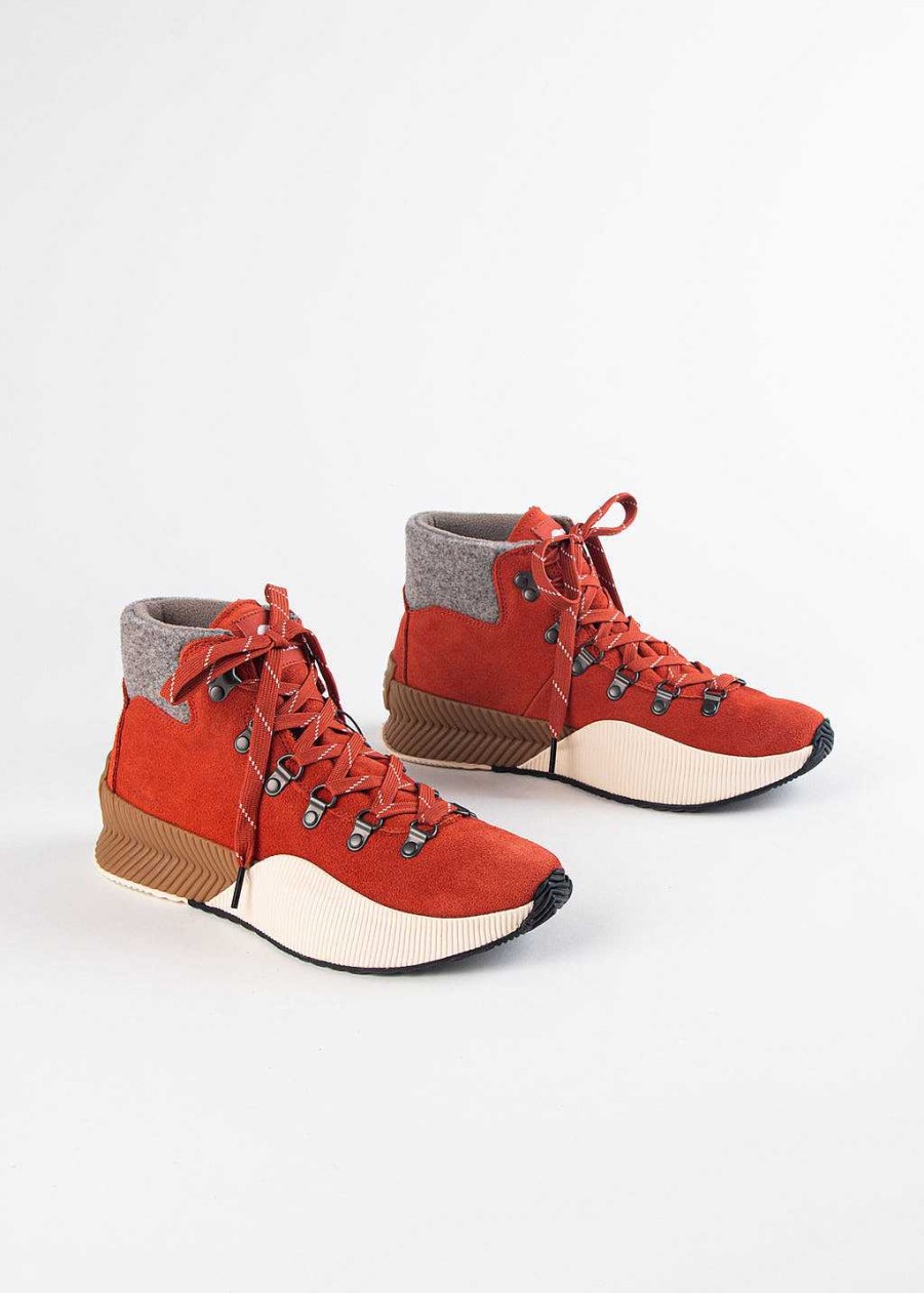 Shoes Sorel | Out And About Conquest Waterproof Boot Warp Red