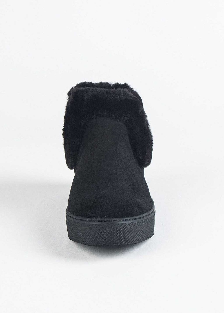 Shoes Cougar | Duffy Fur Cuff Waterproof Boot Black Suede