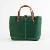 Handbags Armitage Avenue | Canvas All Day Mini Tote Green