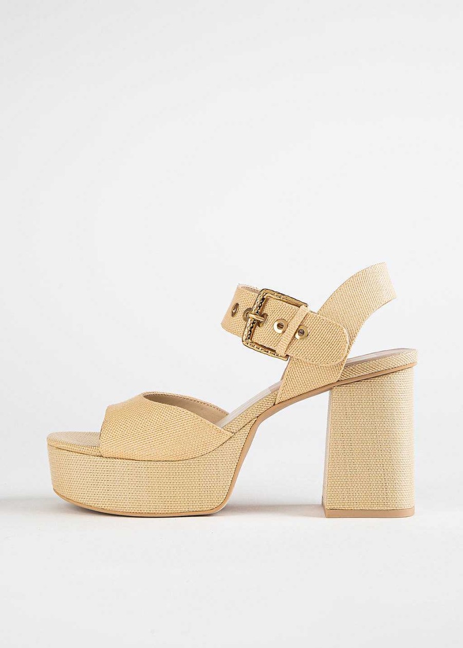 Shoes Dolce Vita | Bobby Platform Heels Raffia