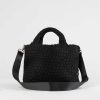 Handbags Ah-Dorned | Linda Woven Tote Black