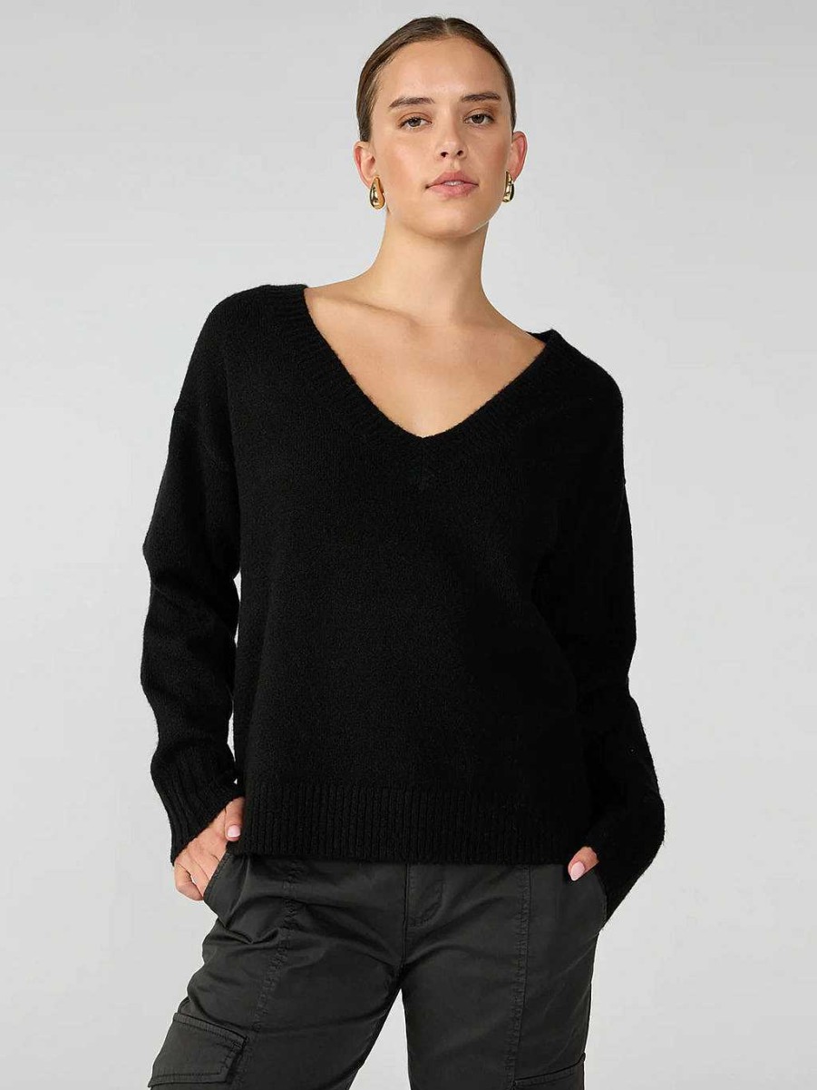 Apparel Sanctuary | Easy Breezy Sweater Black