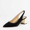 Shoes Fabio Rusconi | Window Leather Slingback Black