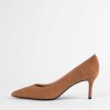 Shoes Fabio Rusconi | Milly Suede Pump Cognac Suede