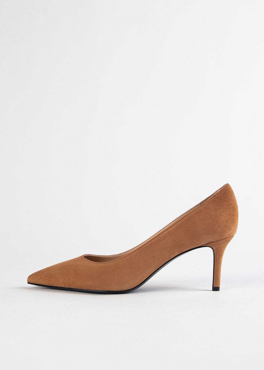 Shoes Fabio Rusconi | Milly Suede Pump Cognac Suede