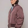 Apparel Rino&Pelle | James Reversible Bomber Jacket Prune