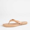 Shoes Yellow Box | Durham Flat Sandal Natural