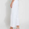 Apparel Lyssé | Payton Wide Leg Cropped Pant White