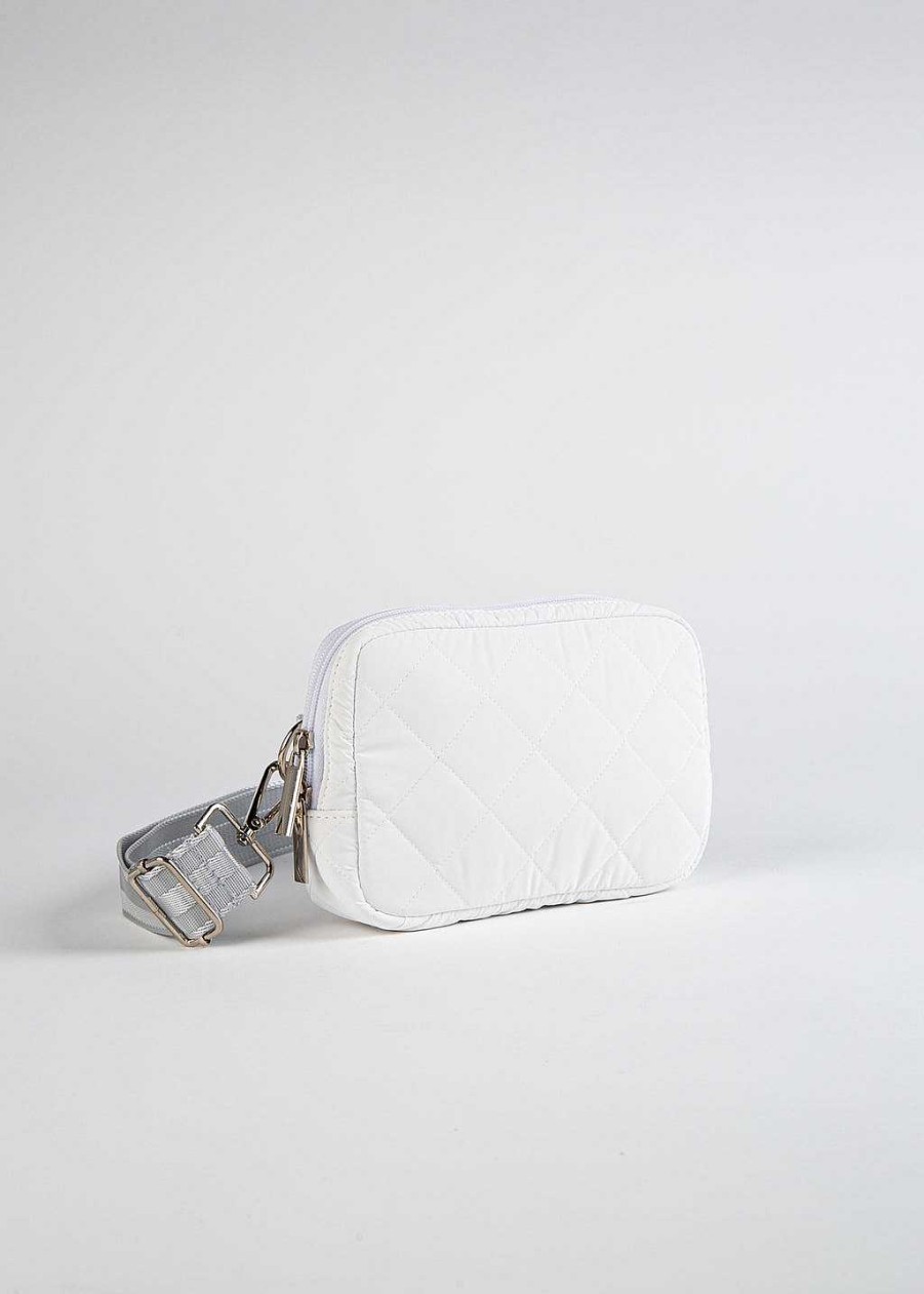 Handbags Haute Shore | Amy Cloud Belt Bag White