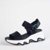 Shoes Sorel | Kinetic Impact Y-Strap Sandal Black