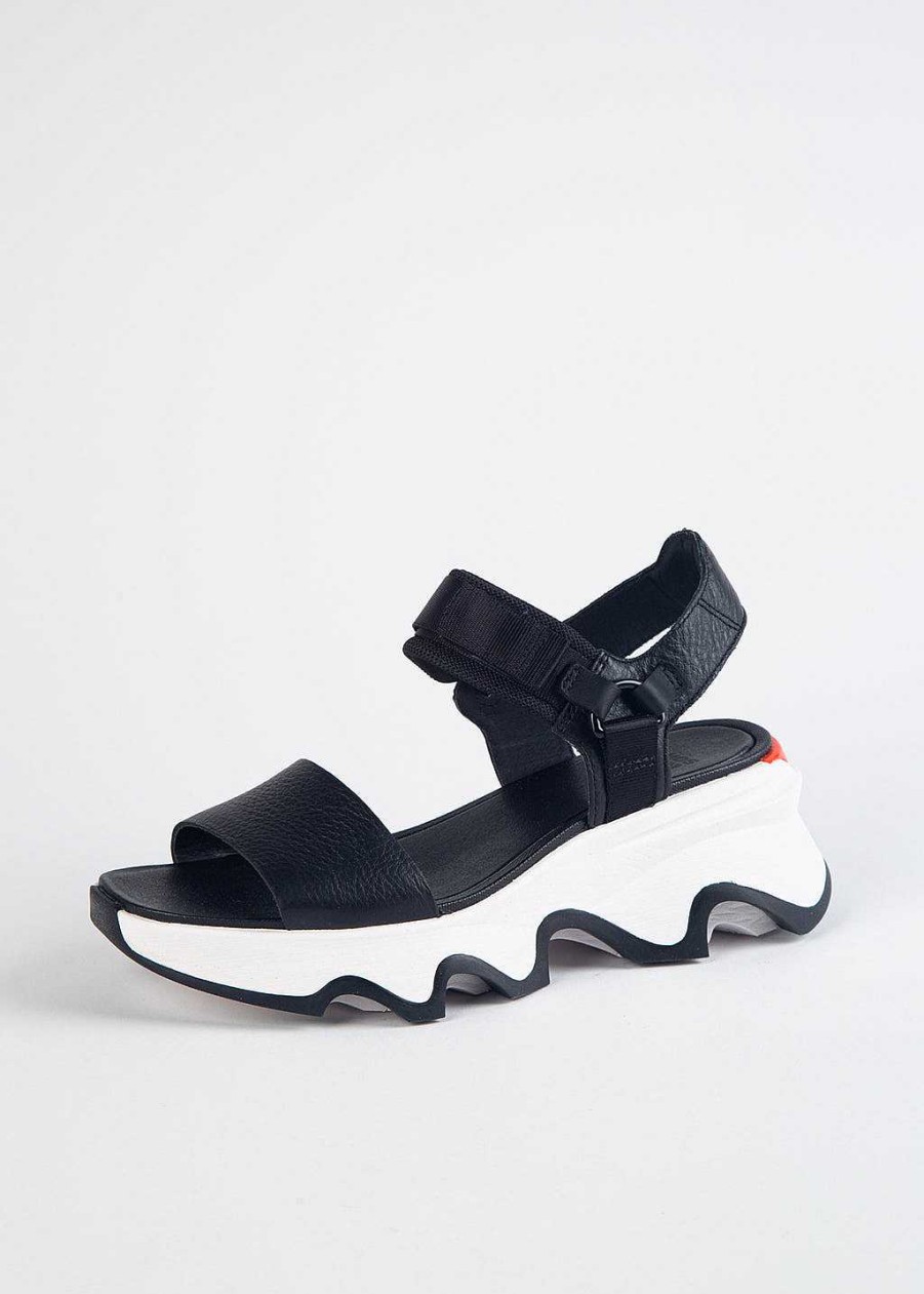 Shoes Sorel | Kinetic Impact Y-Strap Sandal Black