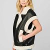 Apparel Blank NYC | Work It Sherpa Vest Black