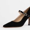 Shoes Fabio Rusconi | Heeled Mary Jane Black Suede