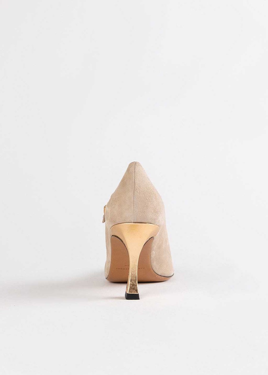 Shoes Fabio Rusconi | Heeled Mary Jane Natural Suede