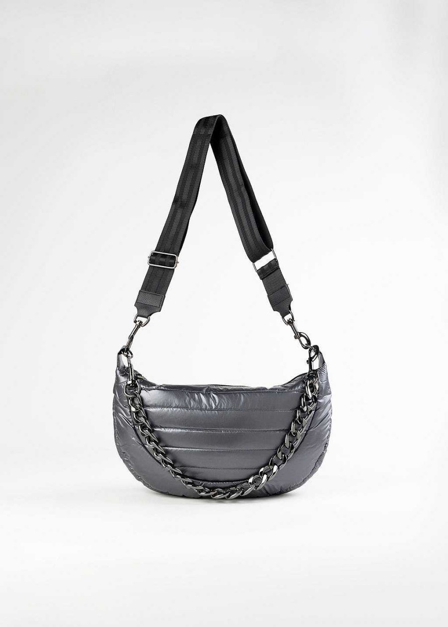 Handbags Think Royln | Elton Hobo Bag Grey