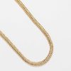 Accessories Armitage Avenue | Flat Chain Necklace Gold