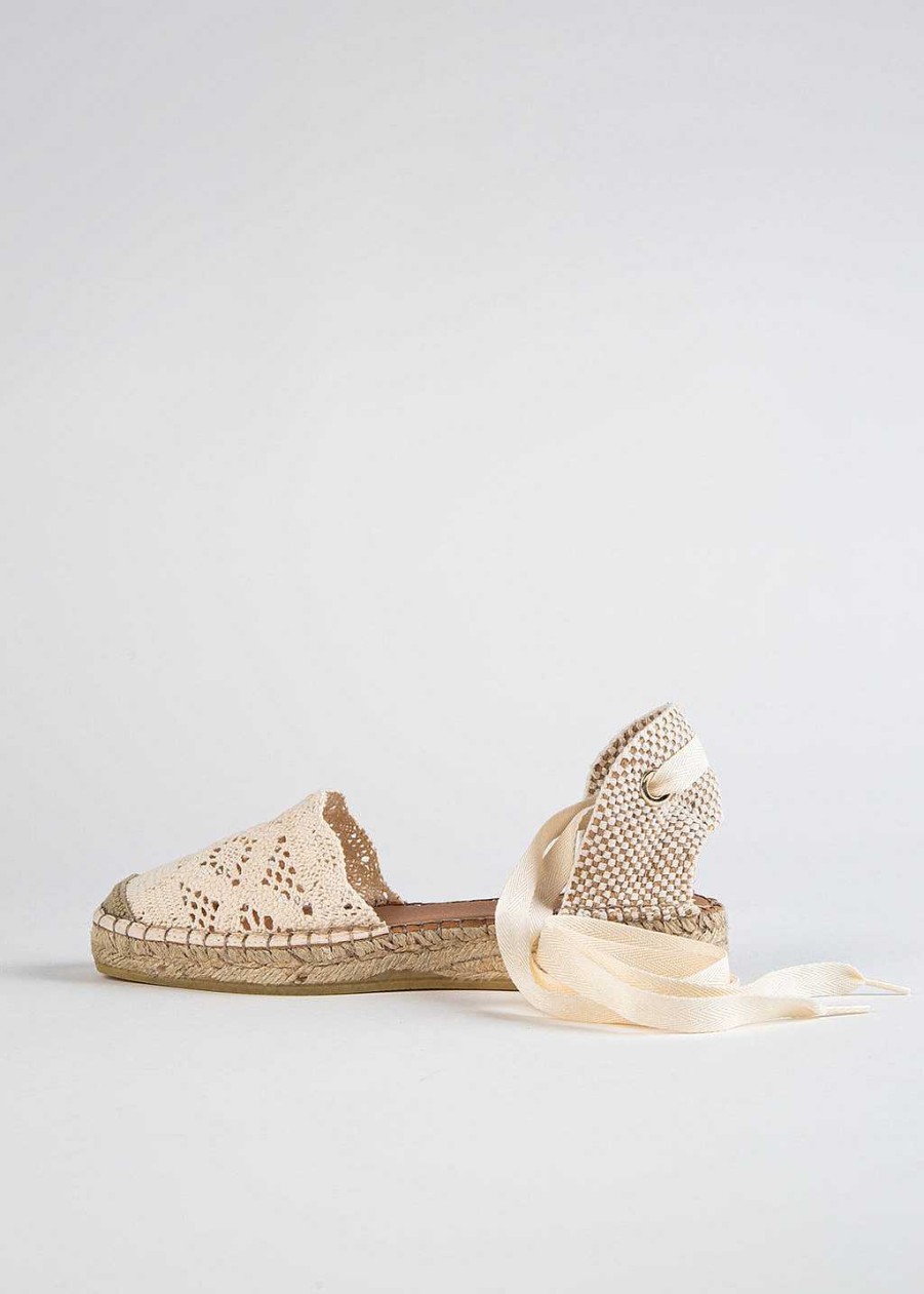 Shoes Fabiolas | Macrame Espadrille Natural