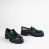 Shoes L'idea by Lori | Patent Leather Loafer Forest Patent