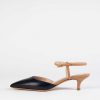 Shoes Fabio Rusconi | Two Piece Pointed Toe Pump Black