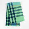 Accessories Echo | Buzzy Plaid Scarf Mint