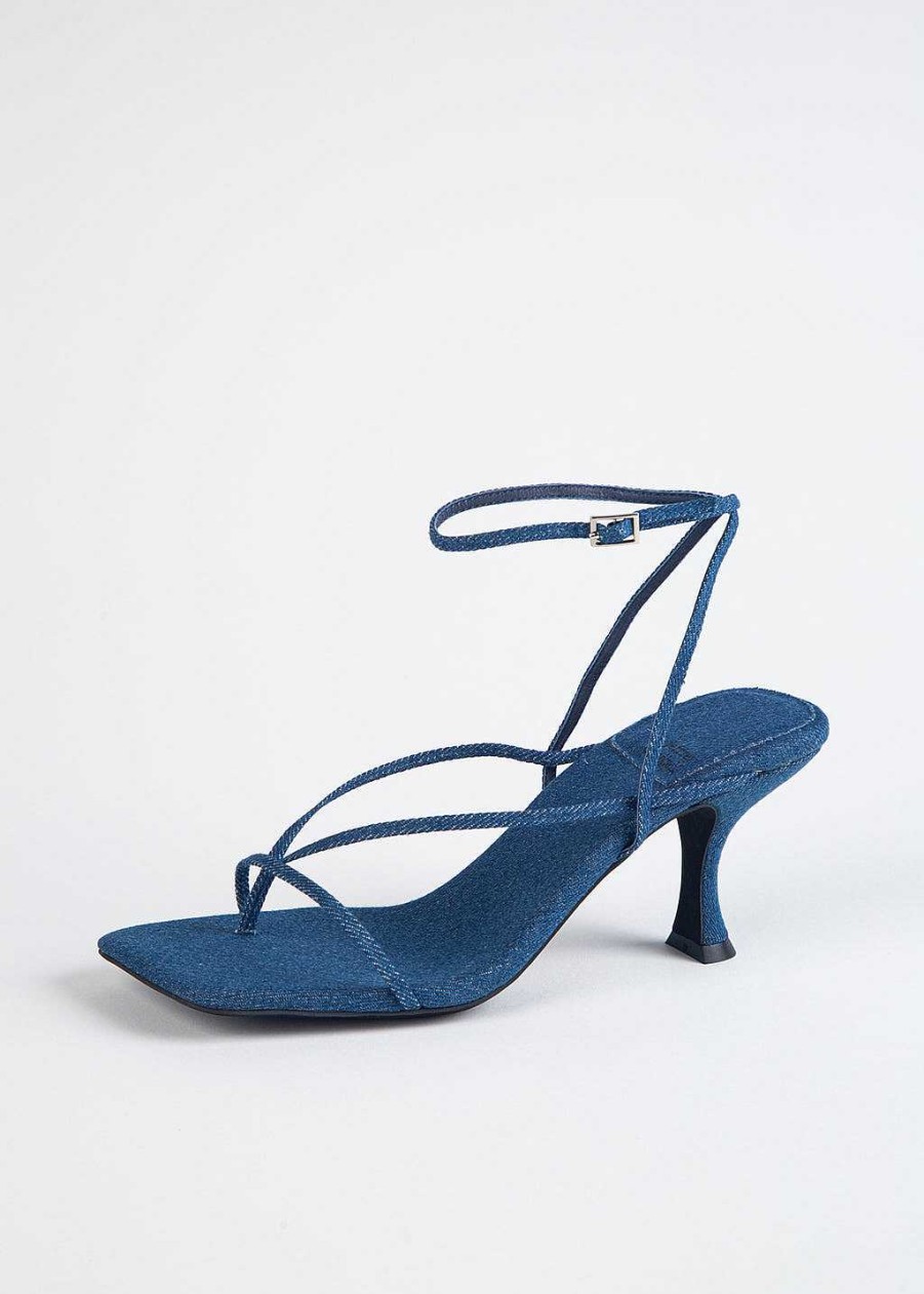 Shoes Jeffrey Campbell | Fluxx Heeled Sandal Denim