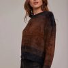 Apparel Bella Dahl | Slouchy Ombre Sweater Brown