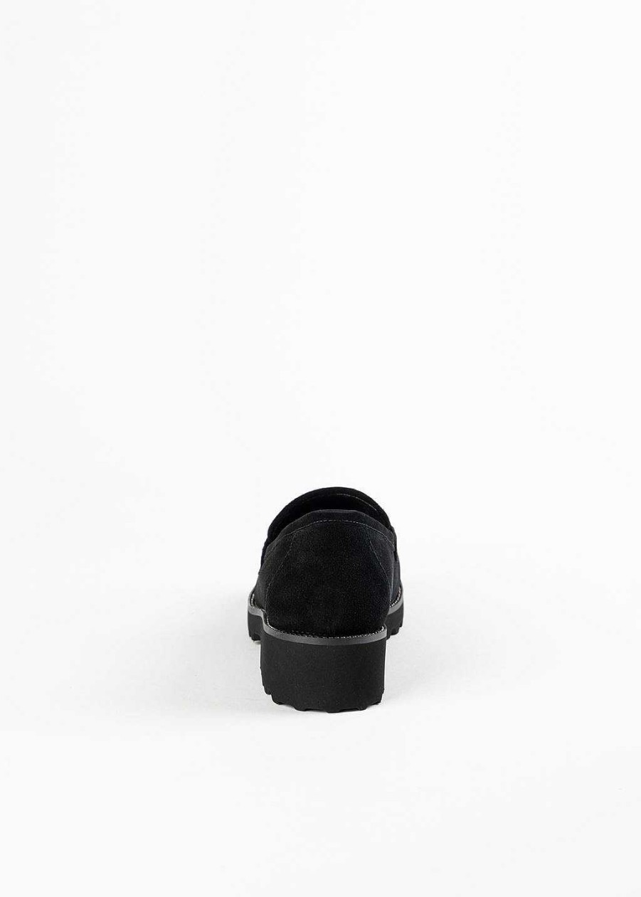 Shoes Vaneli | Zeus Suede Loafer Black Suede