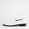 Shoes L'idea by Lori | Leather Penny Loafer White Leather