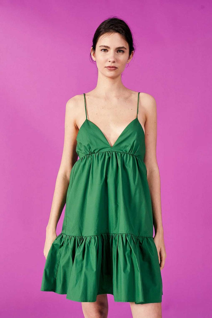 Apparel Deluc | Larrow Dress Green