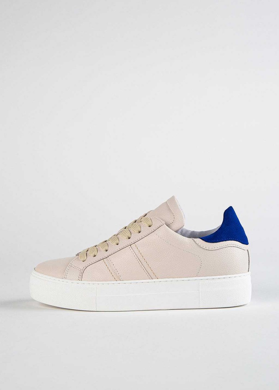 Shoes L'idea by Lori | Leather Low Top Sneaker White