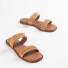 Shoes Inuovo | Flat Slide Sandal Coconut