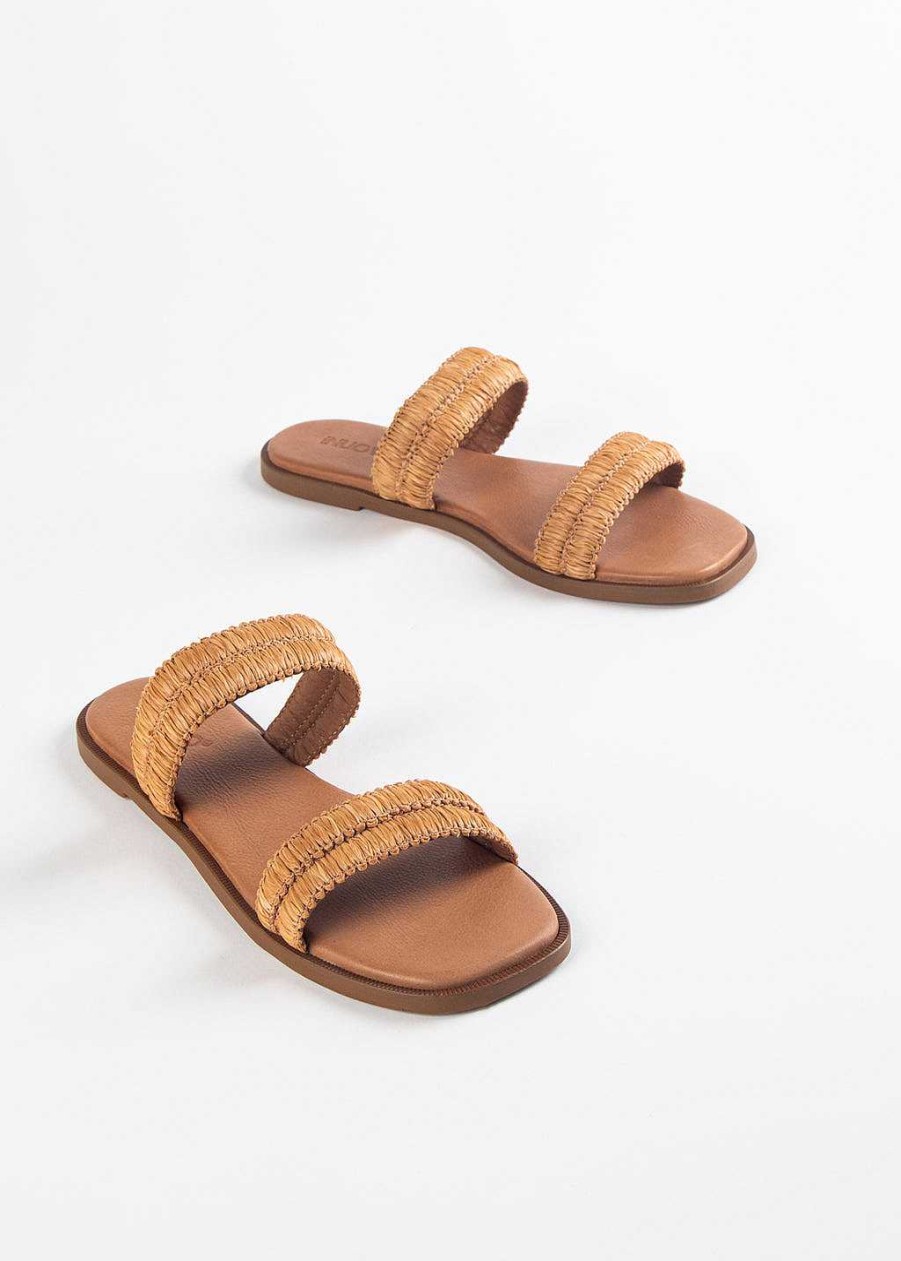 Shoes Inuovo | Flat Slide Sandal Coconut