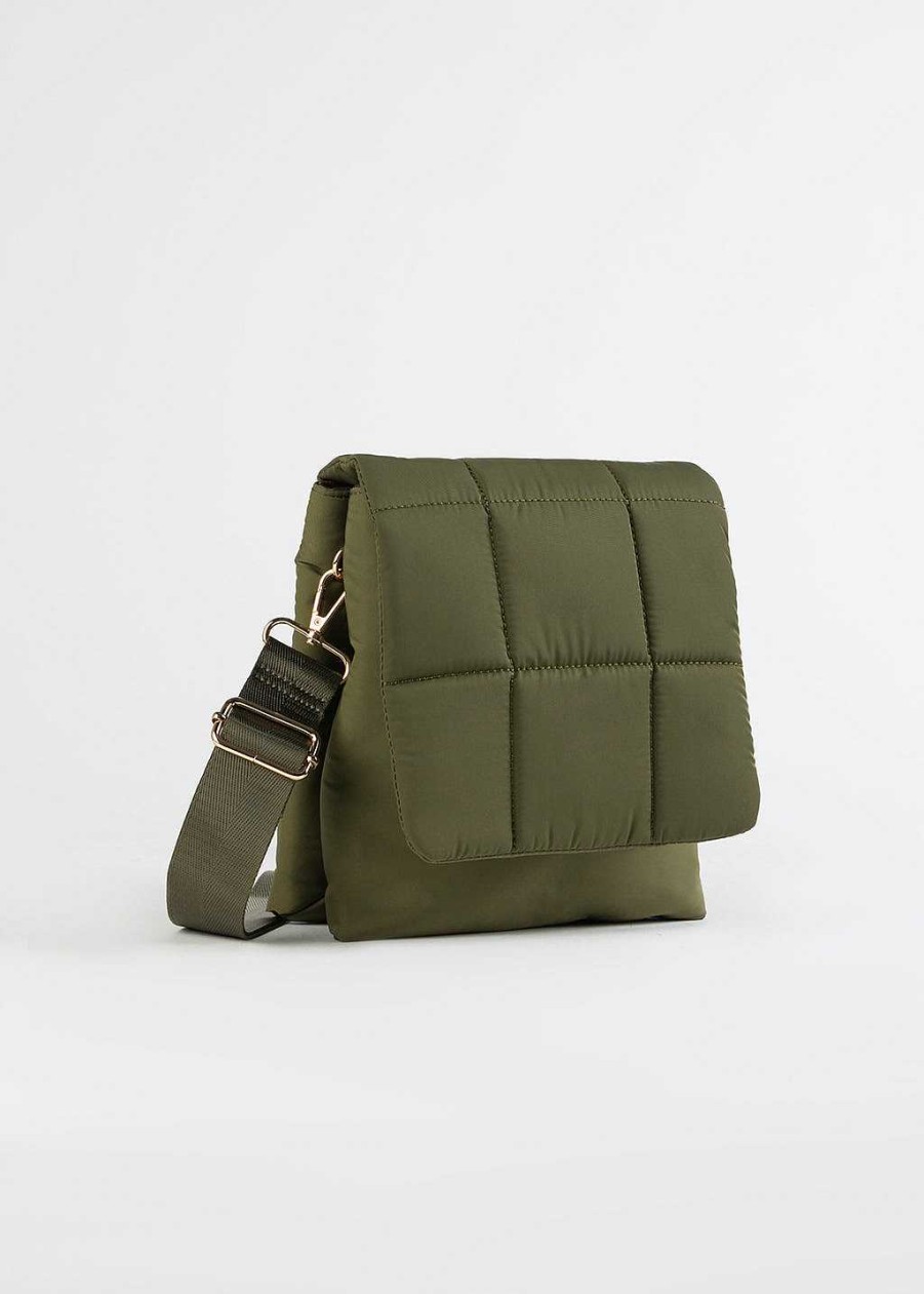 Handbags 42 Gold | Eliza Crossbody Olive