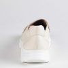 Shoes L'idea by Lori | Leather Sneaker With Chain Off White Leather