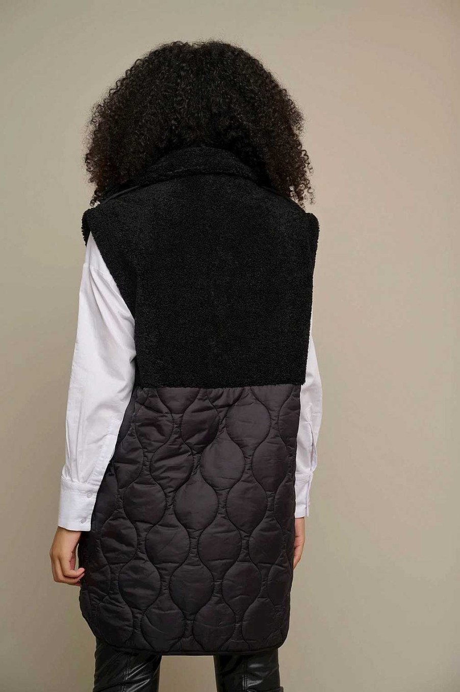 Apparel Rino&Pelle | Janne Waistcoat Black