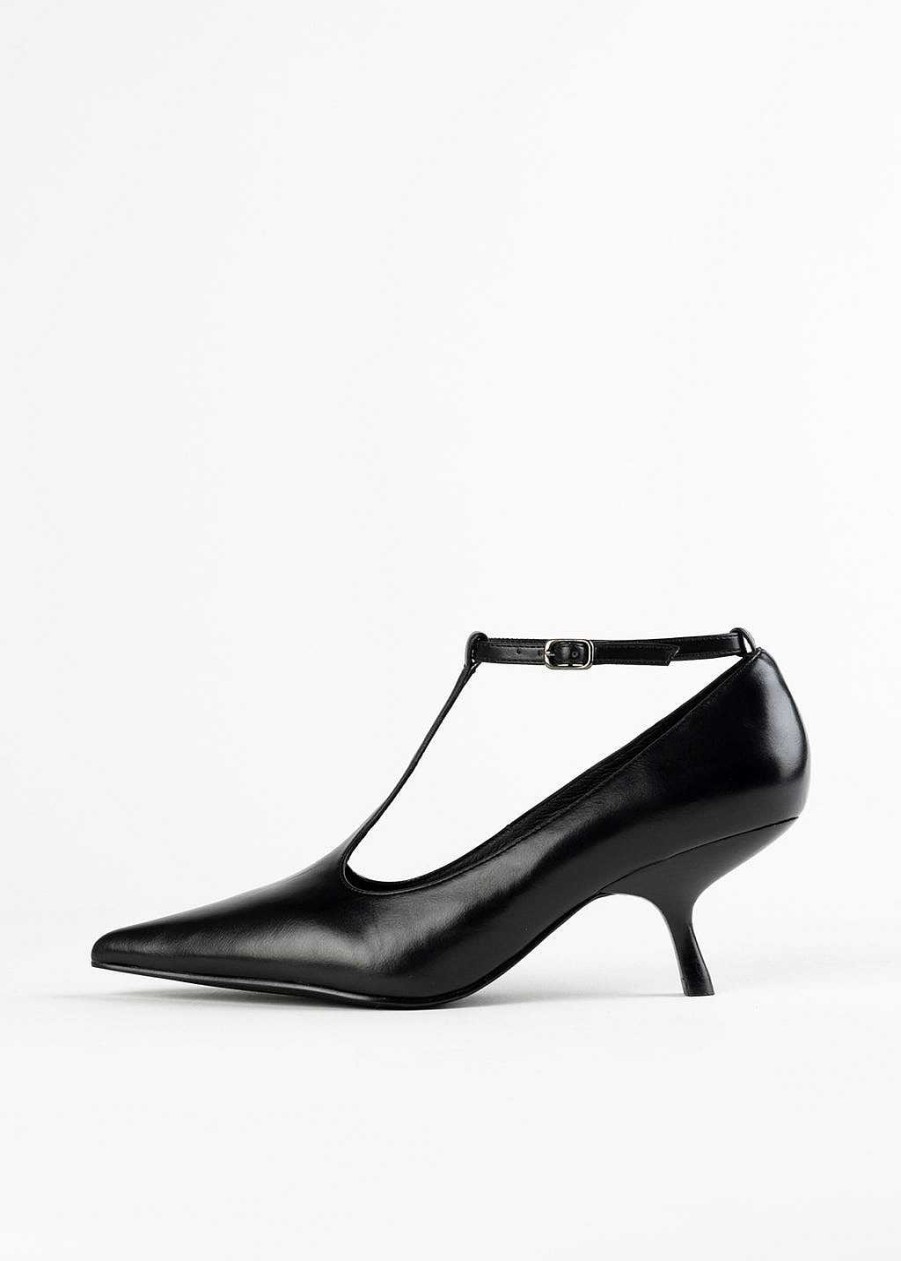 Shoes Jeffrey Campbell | Invent T-Strap Pump Black